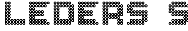Leders ST font preview